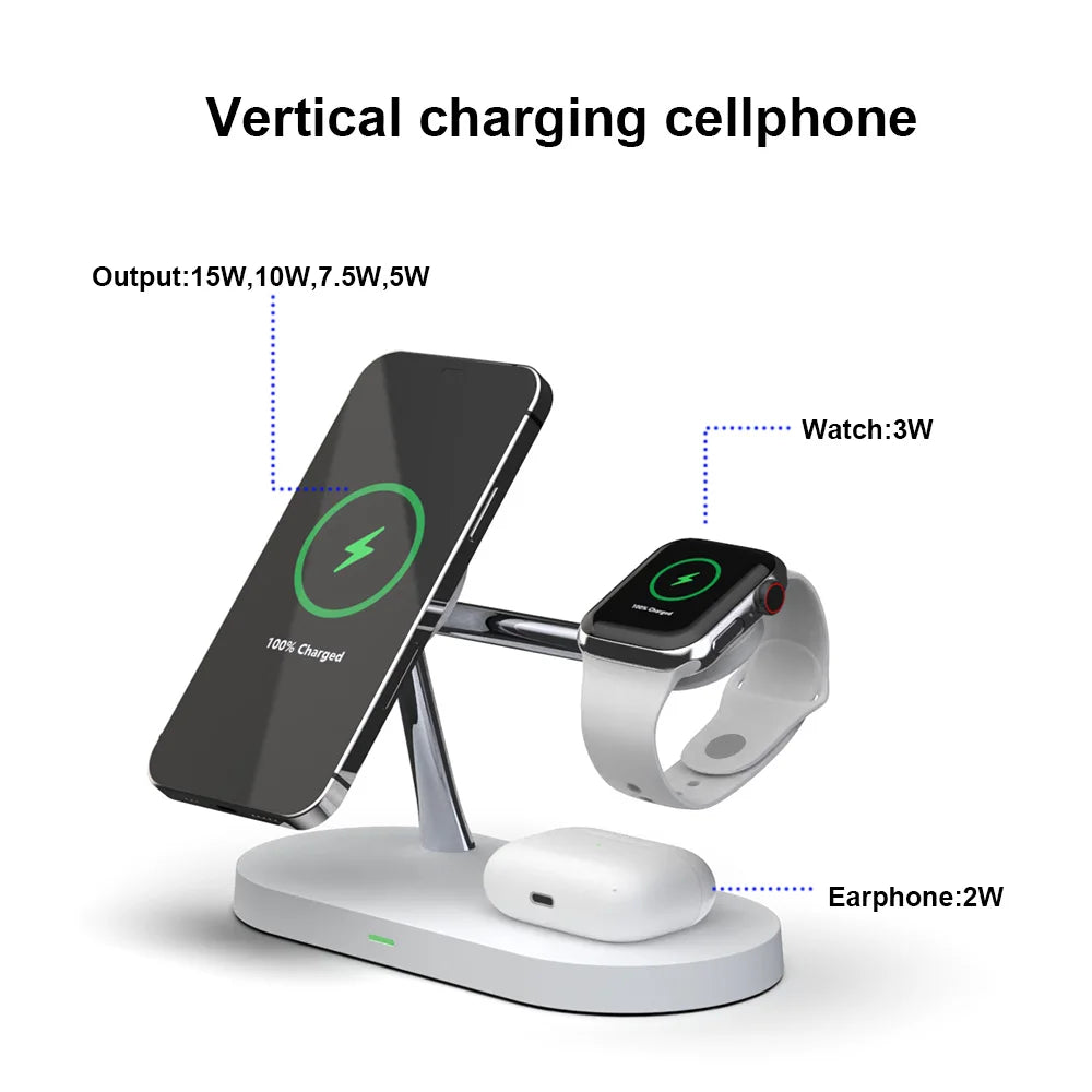 Magnetic Wireless Charging Station - Voltix