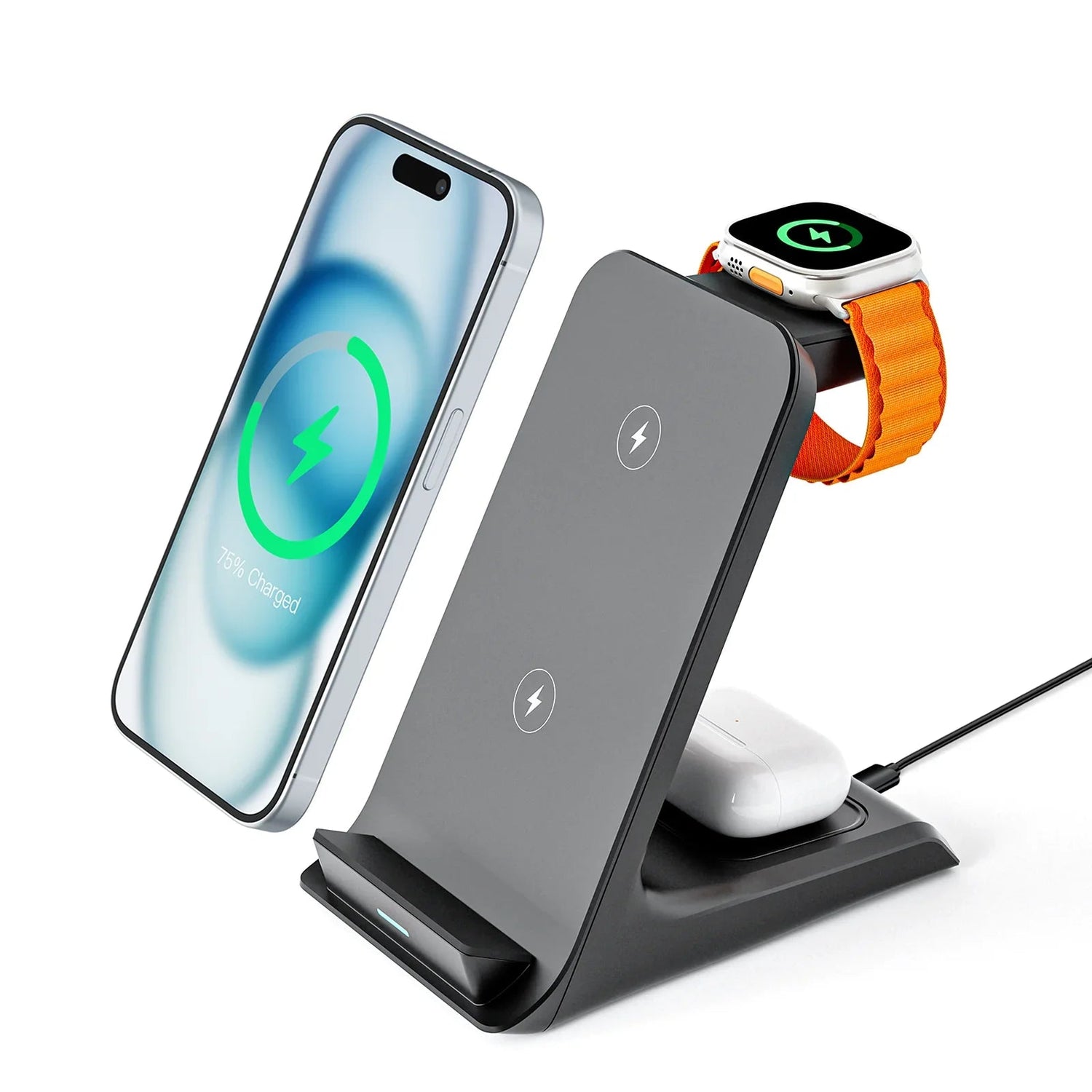 3 in 1 Wireless Charging Station - Voltix