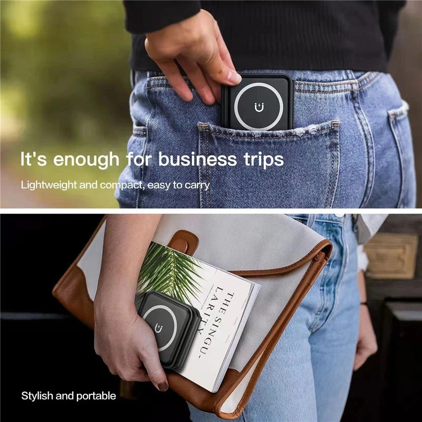 Adjustable 3-in-1 Wireless Charging Station with 360° Rotation - Voltix
