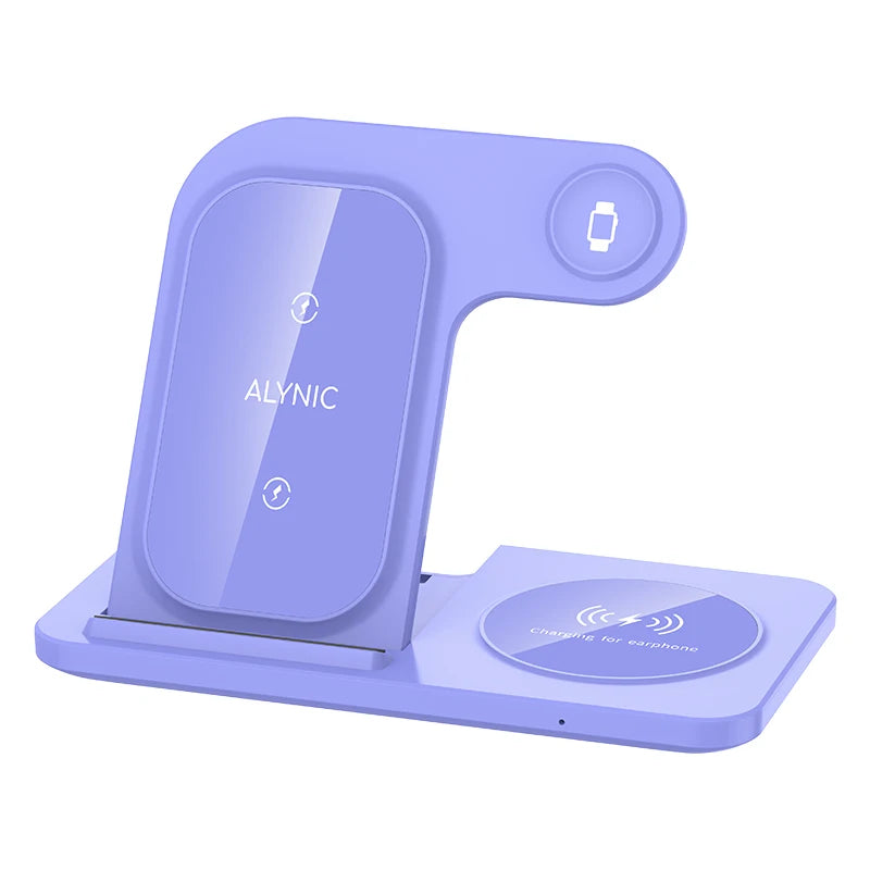 3 in 1 Wireless Charging Station - Voltix