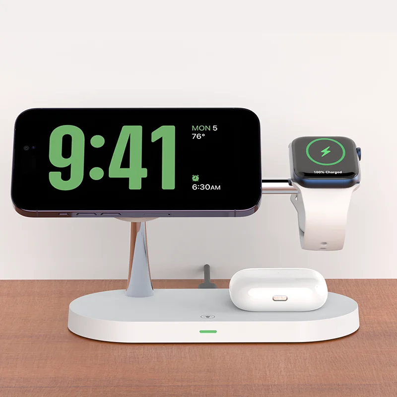 Magnetic Wireless Charging Station - Voltix