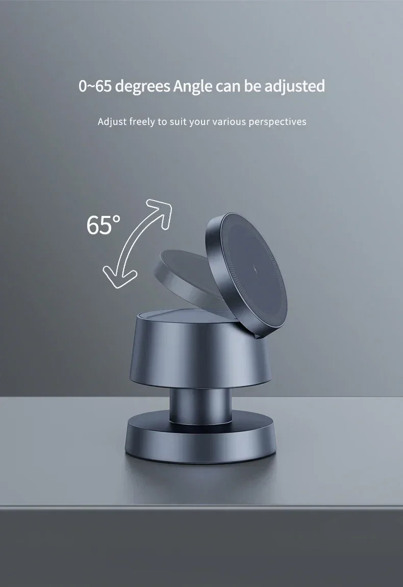 4-in-1 Wireless Charger with Aesthetic Design and Mushroom Night Light - Voltix