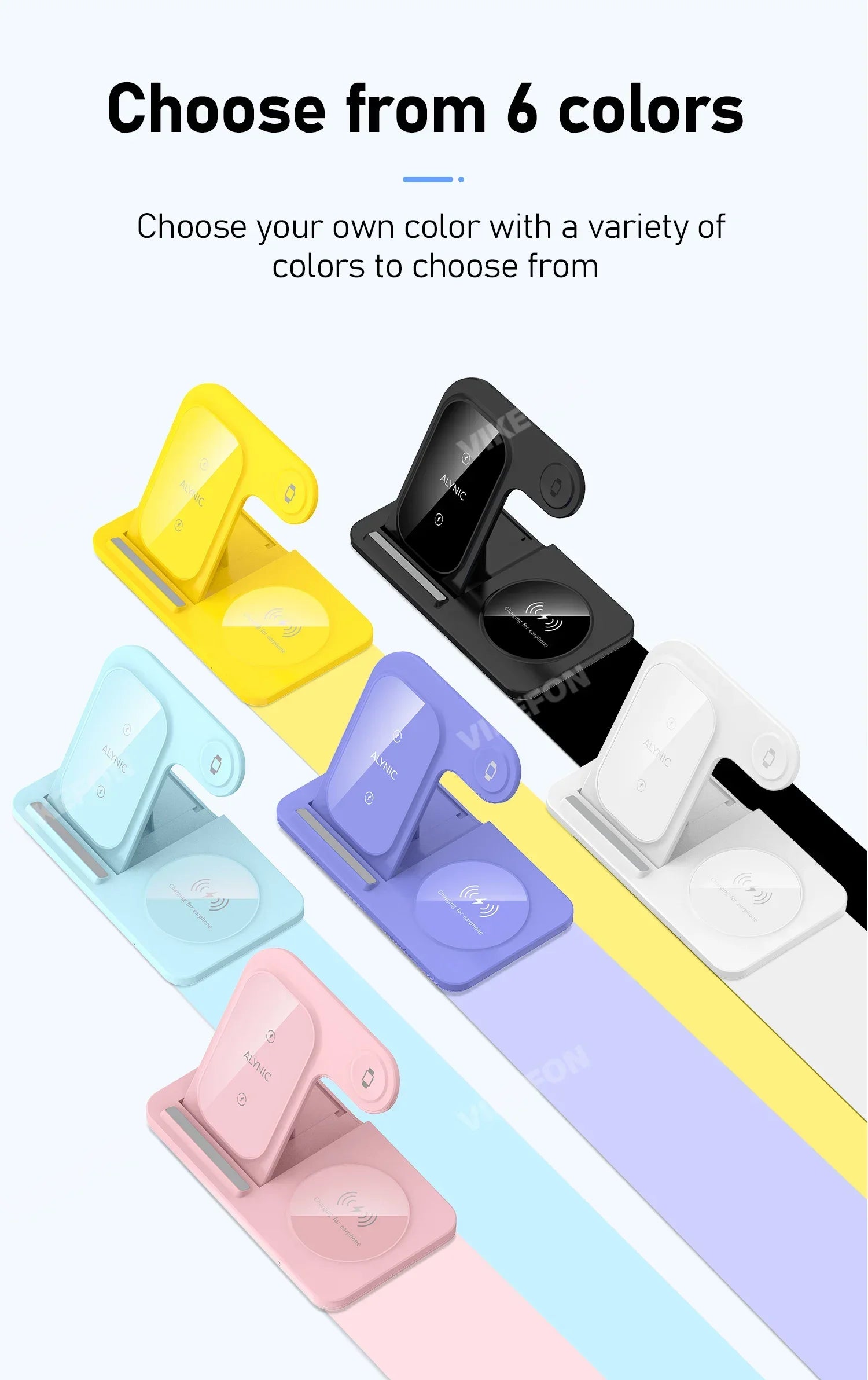 3 in 1 Wireless Charging Station - Voltix