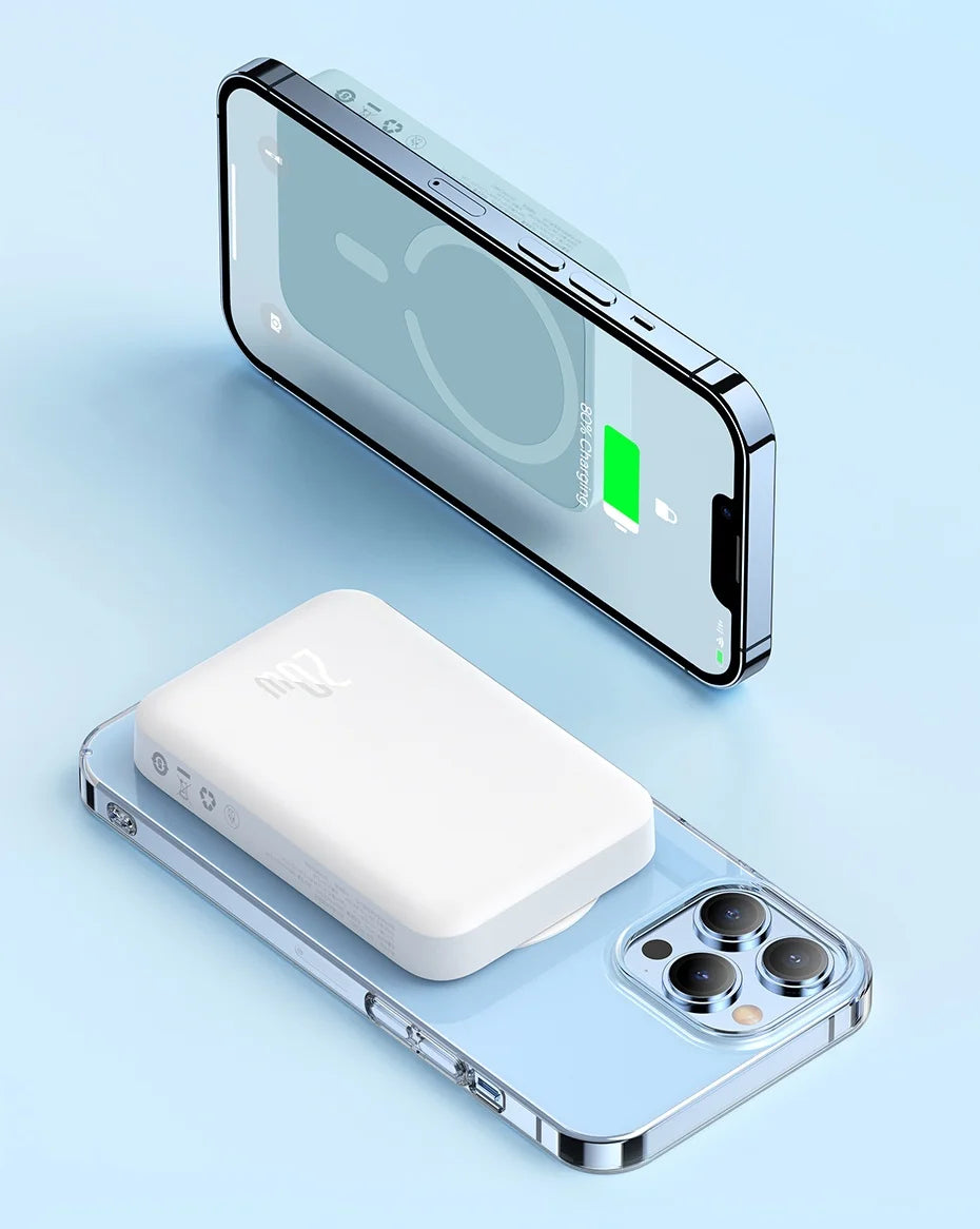 BASEUS Magsafe Power Bank - Wireless & Wired Charging - Voltix