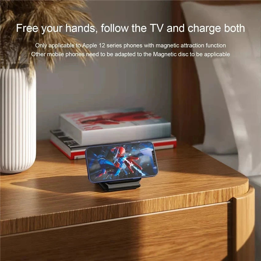 Adjustable 3-in-1 Wireless Charging Station with 360° Rotation - Voltix