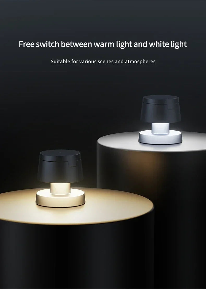 4-in-1 Wireless Charger with Aesthetic Design and Mushroom Night Light - Voltix
