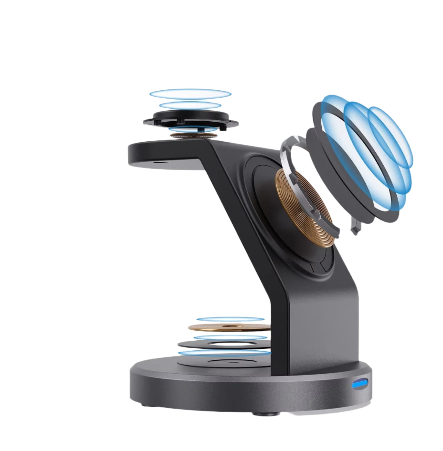 Magnetic 3 in 1 Wireless Charging Station - Voltix